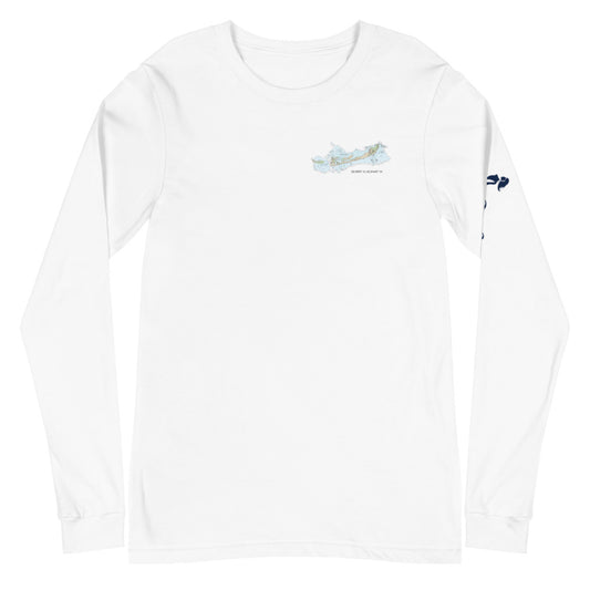 She Worthy Anclote Keys Collection Long Sleeve Cotton Shirt