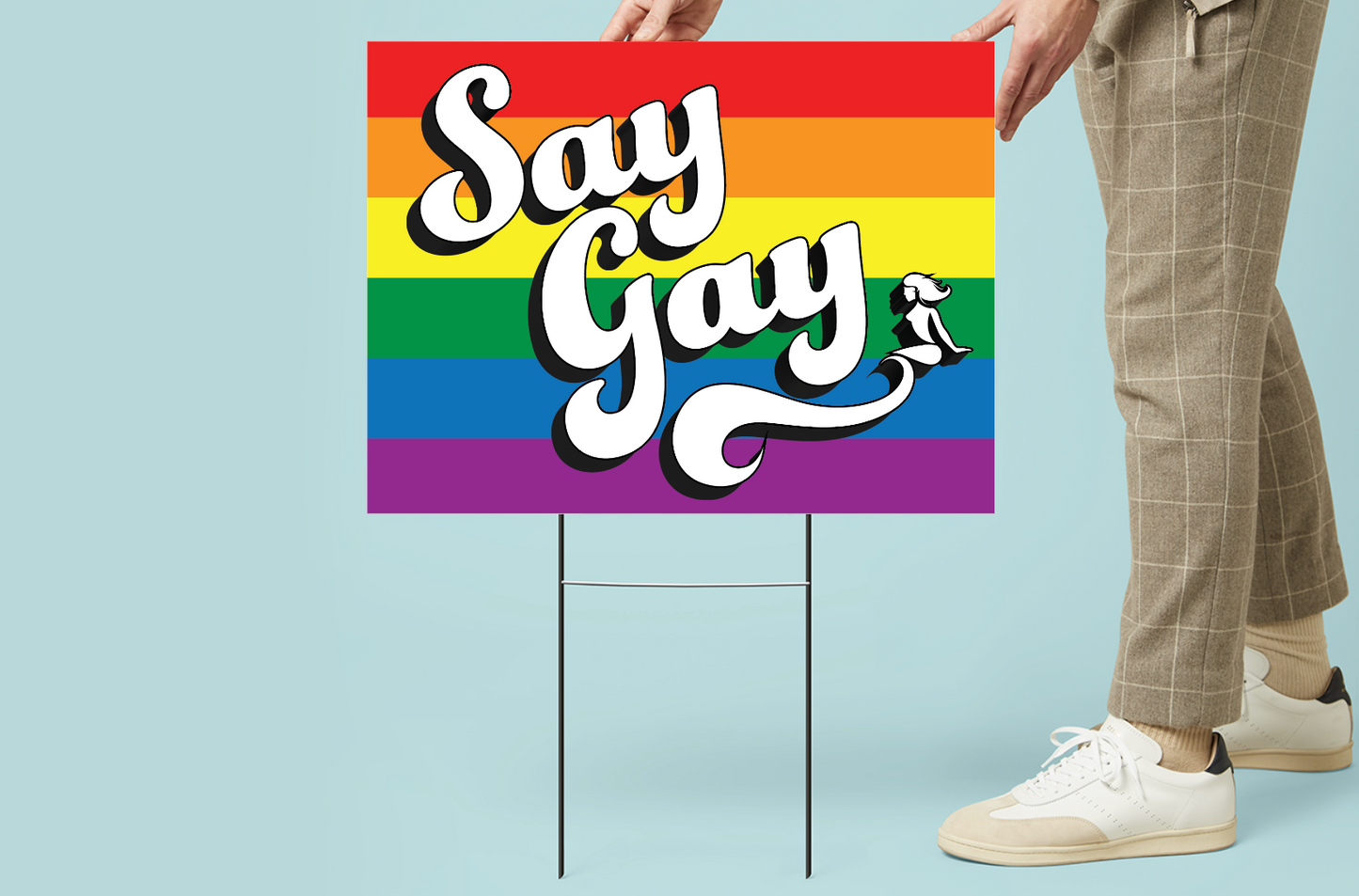 Say Gay Yard Sign