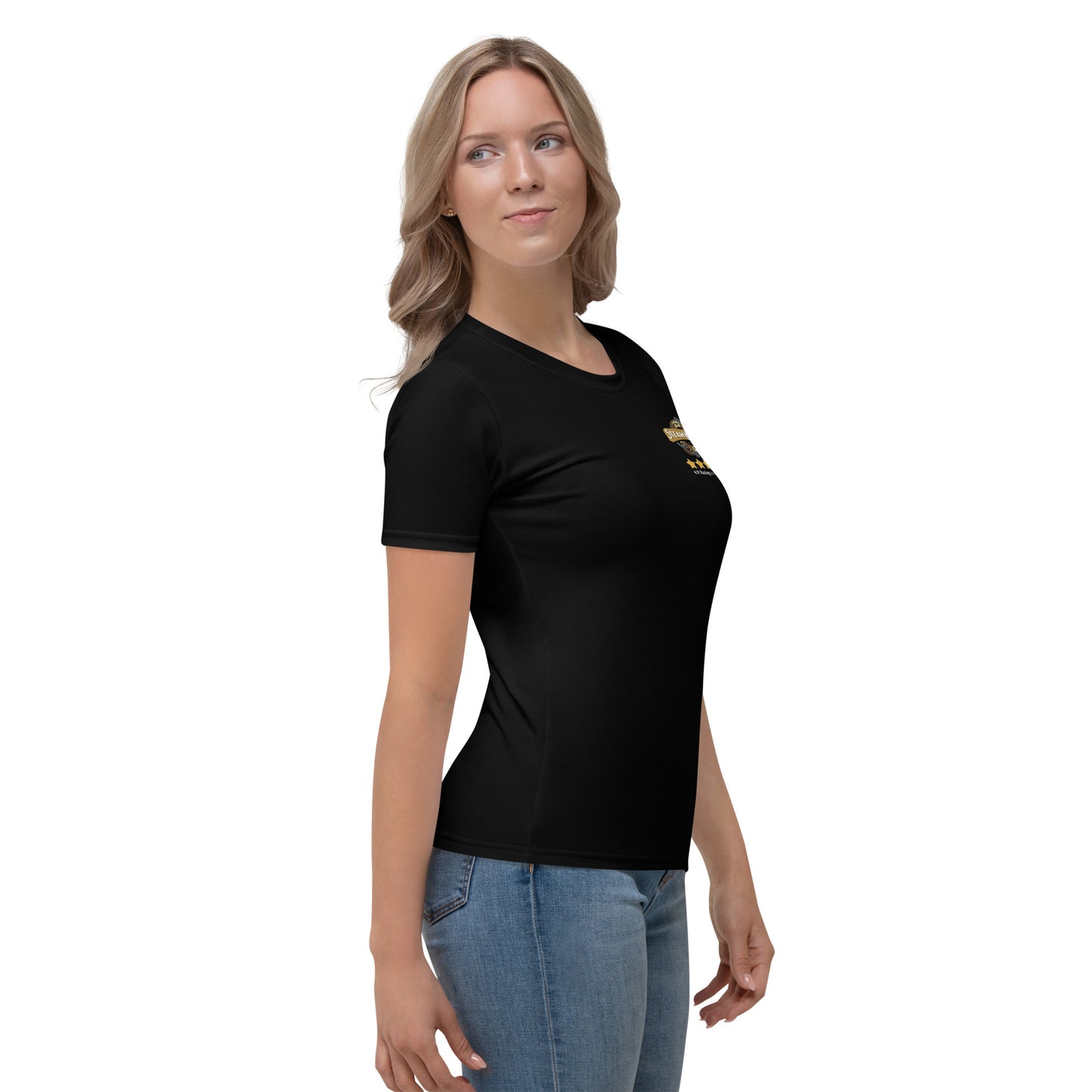 SteamWorks Pub Reviews Women's Black T-shirt