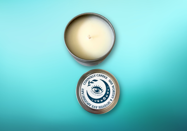 Connolly Candle: Agave Lime + Driftwood Soy Wax