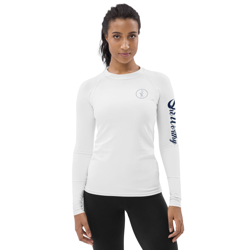 She Worthy Anclote Keys UPF Rash Guard