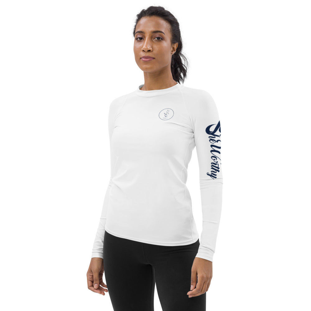 She Worthy Anclote Keys UPF Rash Guard