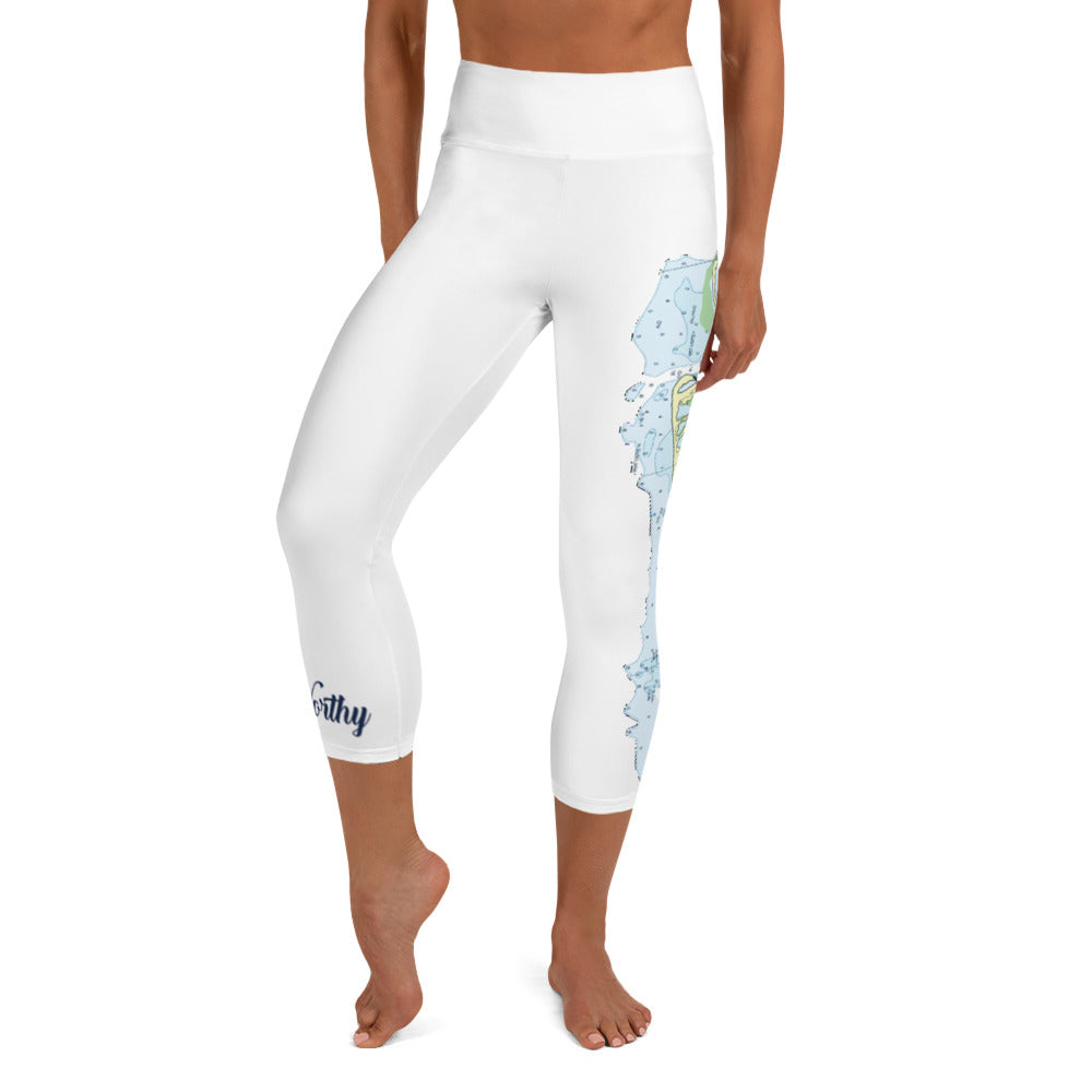 She Worthy Anclote Keys Collection Yoga Capris