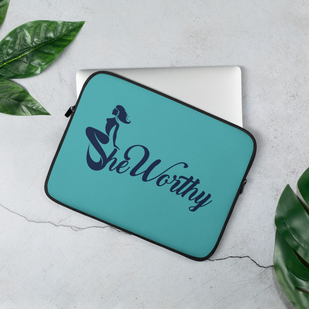 She Worthy Laptop Sleeve