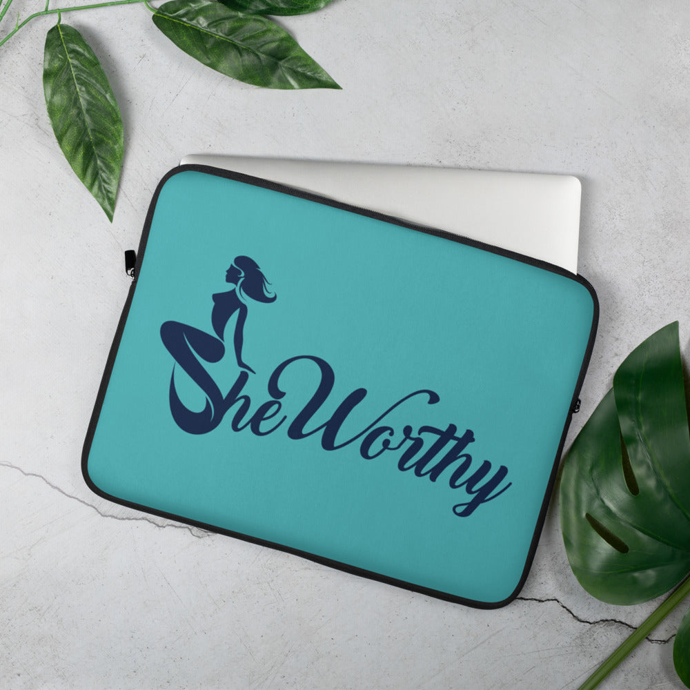 She Worthy Laptop Sleeve